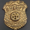 1946 Dobie County Sheriff Sren Badge